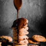 chocolate ice cream on brown cone